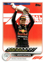2022 Topps Formula 1 #157 Max Verstappen