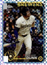 2024 Topps Chrome Update X-Fractors #USC135 Oliver Dunn