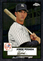 2021 Topps Chrome Platinum Anniversary #683 Jorge Posada