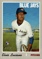 2019 Topps Heritage High Number #576 Elvis Luciano