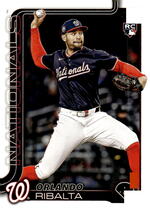 2025 Topps Update #US203 Orlando Ribalta