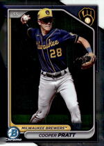 2024 Bowman Chrome Draft #BDC-84 Cooper Pratt