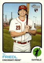 2022 Topps Heritage #98 Tj Friedl