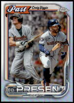2026 Topps Chrome Past to Present #PTP-21 Craig Biggio|Jose Altuve
