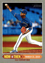 2019 Topps Heritage High Number Now and Then #NT-3 Elvis Luciano