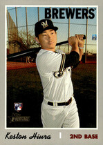 2019 Topps Heritage High Number #512 Keston Hiura