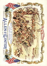 2017 Topps Allen & Ginter Revolutionary Battles #RB-9 Battle Of Guilford Court House