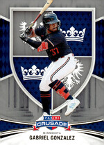 2024 Panini Crusade Silver #23 Gabriel Gonzalez