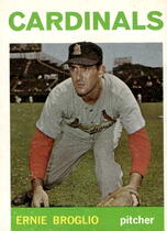 1964 Topps Base Set #59 Ernie Broglio