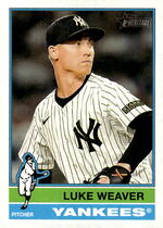 2025 Topps Heritage #50 Luke Weaver