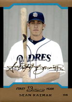 2004 Bowman Draft Gold #BDP84 Sean Kazmar