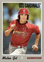 2019 Topps Heritage Minor League #144 Mateo Gil