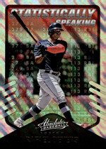 2022 Panini Absolute Statistically Speaking #SS-3 Rafael Devers