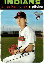 2020 Topps Heritage High Number #504 James Karinchak