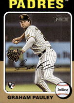 2024 Topps Heritage High Number #666 Graham Pauley