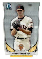 2014 Bowman Chrome Draft Top Prospects #CTP-79 Chris Stratton