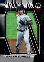 2021 Panini Mosaic Will to Win #7 Gleyber Torres