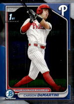 2024 Bowman Chrome Draft #BDC-89 Carson Demartini