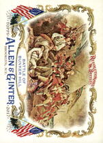 2017 Topps Allen & Ginter Revolutionary Battles #RB-2 Battle Of Bunker Hill