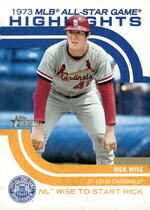 2022 Topps Heritage High Number 1973 MLB All-Star Game Highlights #ASGH-7 Rick Wise