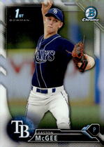 2016 Bowman Chrome Draft Refractor #BDC-28 Easton Mcgee