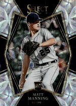 2022 Panini Select Scope #114 Matt Manning