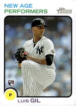 2022 Topps Heritage New Age Performers #NAP-21 Luis Gil
