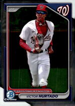 2024 Bowman Chrome Draft #BDC-168 Victor Hurtado