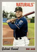 2019 Topps Heritage Minor League #14 Gabriel Cancel