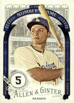 2016 Topps Allen & Ginter The Numbers Game #NG-6 Corey Seager