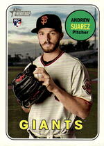 2018 Topps Heritage High Number #629 Andrew Suarez