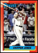 2025 Topps 1990 Topps #T90-16 Chipper Jones