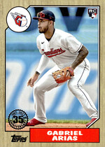 2022 Topps Update 1987 Topps #87TBU-47 Gabriel Arias