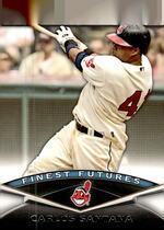 2011 Bowman Finest Futures #FF7 Carlos Santana