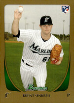 2011 Bowman Gold #216 Brett Sinkbeil