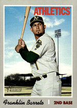 2019 Topps Heritage High Number #714 Franklin Barreto
