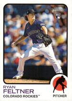 2022 Topps Heritage High Number #707 Ryan Feltner