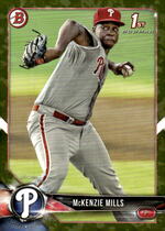 2018 Bowman Prospects Camo #BP87 Mckenzie Mills
