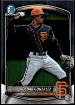 2025 Bowman Chrome Draft #BDC-182 Josuar Gonzalez