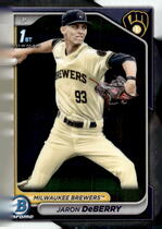 2024 Bowman Chrome Draft #BDC-6 Jaron Deberry