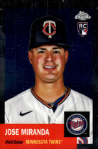 2022 Topps Chrome Platinum Anniversary #463 Jose Miranda