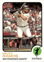 2022 Topps Heritage High Number #643 Heliot Ramos