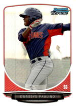 2013 Bowman Chrome Draft Top Prospects Refractors #TP-41 Dorssys Paulino