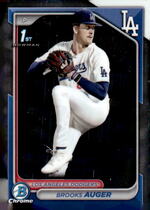 2024 Bowman Chrome Draft #BDC-192 Brooks Auger