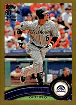 2011 Topps Gold Series 1 #250 Carlos Gonzalez