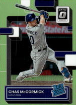 2022 Donruss Optic Lime Green #70 Chas Mccormick