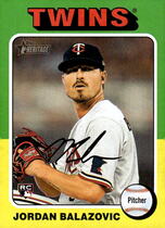 2024 Topps Heritage High Number #680 Jordan Balazovic
