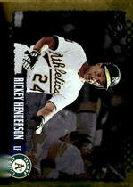 1995 Score Gold Rush #441 Rickey Henderson
