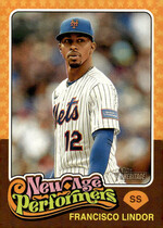 2024 Topps Heritage New Age Performers #NAP-11 Francisco Lindor