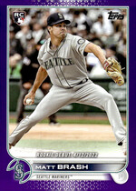 2022 Topps Update Purple Meijer #US274 Matt Brash
